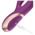 Honey Play Box Gem - Vibrador com pérolas para ponto G e clitóris controlado por app (roxo)