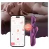 Honey Play Box Gem - Vibrador com pérolas para ponto G e clitóris controlado por app (roxo)