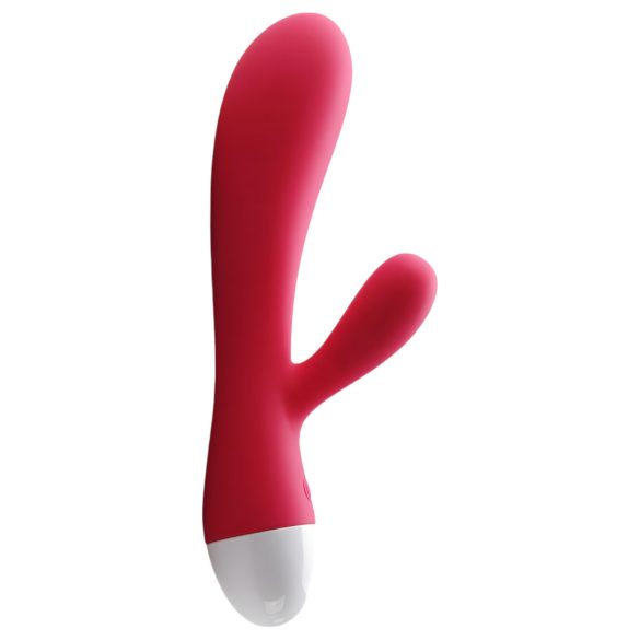 Dolphin & Bebê - Vibrador com Estimulador de Clitóris (Vermelho)