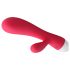 Dolphin & Bebê - Vibrador com Estimulador de Clitóris (Vermelho)