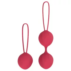 Cotoxo Cherry - conjunto de 2 bolas tailandesas - vermelho