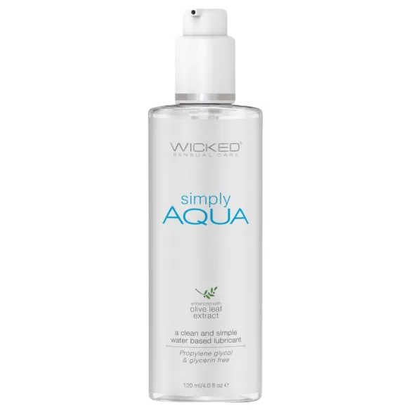 Wicked Simple Aqua - lubrificante 100% vegano (120 ml)