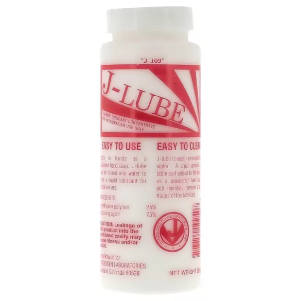 J-Lube - lubrificante em pó misturável com água (284 g)