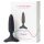 LOVENSE Hush 2 XS - pequeno plugue anal recarregável (25mm) - preto