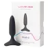 Lovense Hush 2 XS - plug anal vibratório pequeno recarregável 25mm - preto