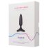 LOVENSE Hush 2 XS - pequeno plugue anal recarregável (25mm) - preto