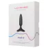 Lovense Hush 2 XS - plug anal vibratório pequeno recarregável 25mm - preto
