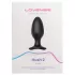 Lovense Hush 2 L - vibrador anal pequeno recarregável 57mm - preto