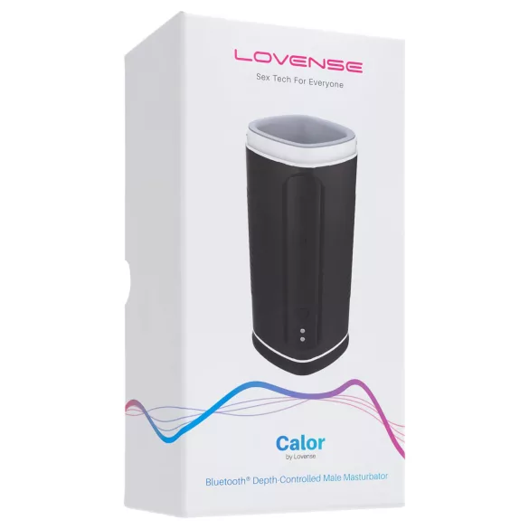 Lovense Calor - Masturbador aquecedor controlado por app, para homens (preto)