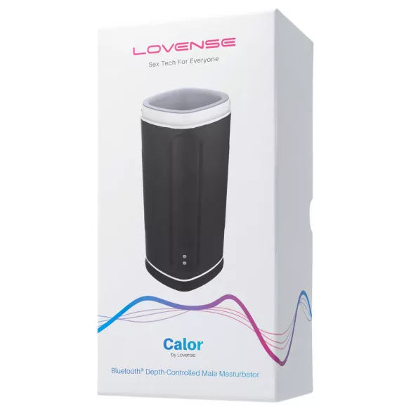 Lovense Calor - Masturbador aquecedor controlado por app, para homens (preto)
