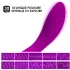 LELO Mona Wave - vibrador ponto G à prova d’água - silicone roxo