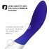 LELO Mona Wave - Vibrador G-spot à prova de água (azul)