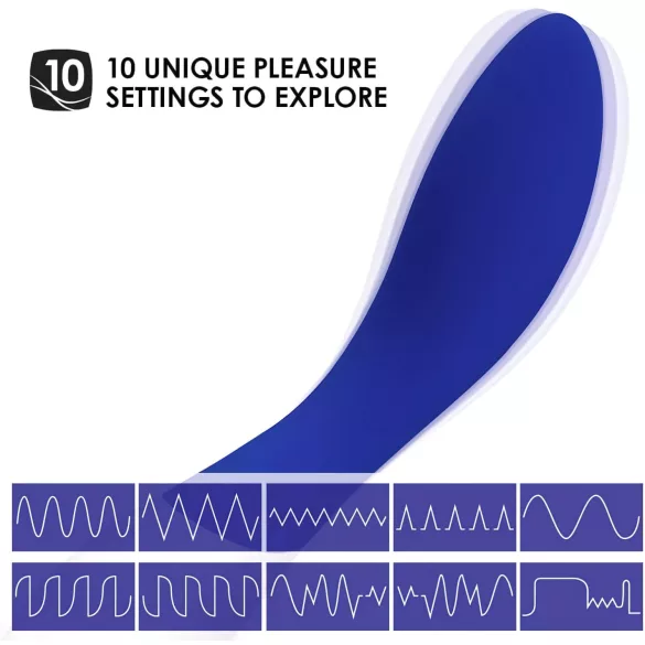 LELO - vibrador ponto G à prova d'água - silicone azul