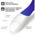 LELO - vibrador ponto G à prova d'água - silicone azul