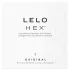 LELO Hex Original - preservativo premium - látex - 3 unidades