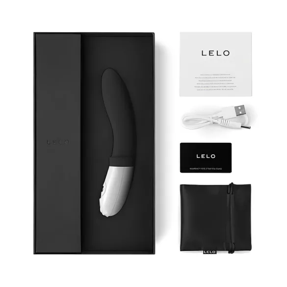 LELO Billy 2 - vibrador próstata recarregável à prova d'água preto