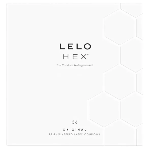 LELO Hex Original - preservativo ultra fino látex natural