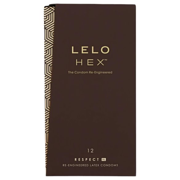 LELO Hex Respect XL - preservativo luxo (12un)