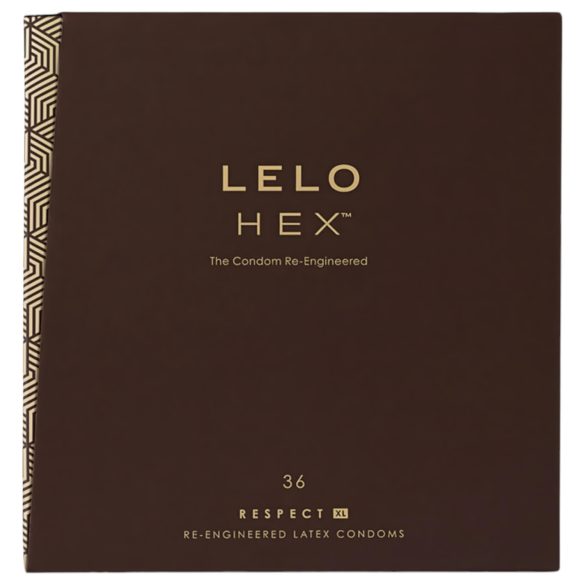LELO Hex Respect XL - Preservativos de Luxo (36 unidades)