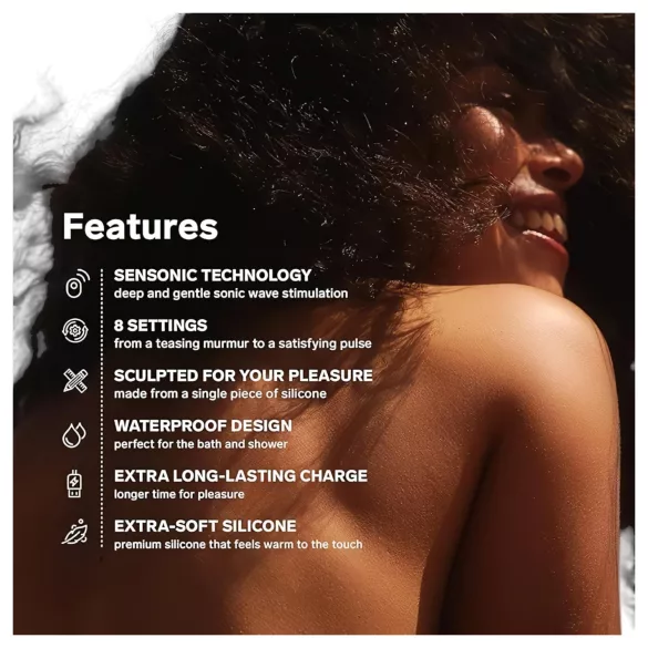 LELO - vibrador clitóris sucção ondas sonoras - silicone rosa