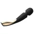 LELO Smart Wand 2 - massageador vibrador recarregável grande - silicone preto