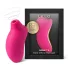 LELO Sona 2 - vibrador clitóris sucção - silicone vermelho
