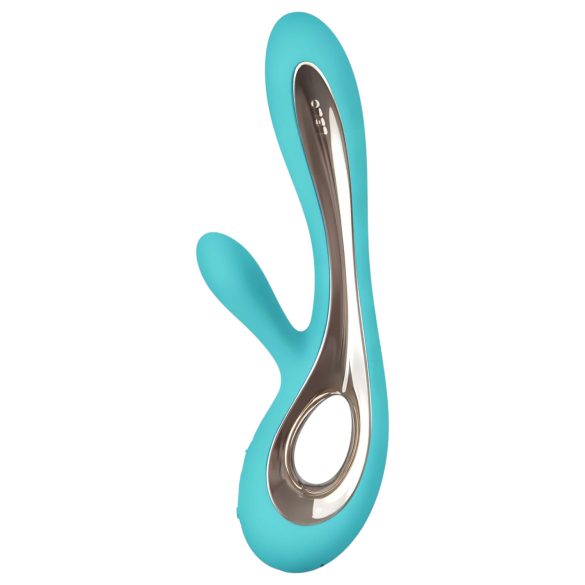 LELO Soraya 2 - vibrador à prova d'água com braço clitoriano (turquesa)