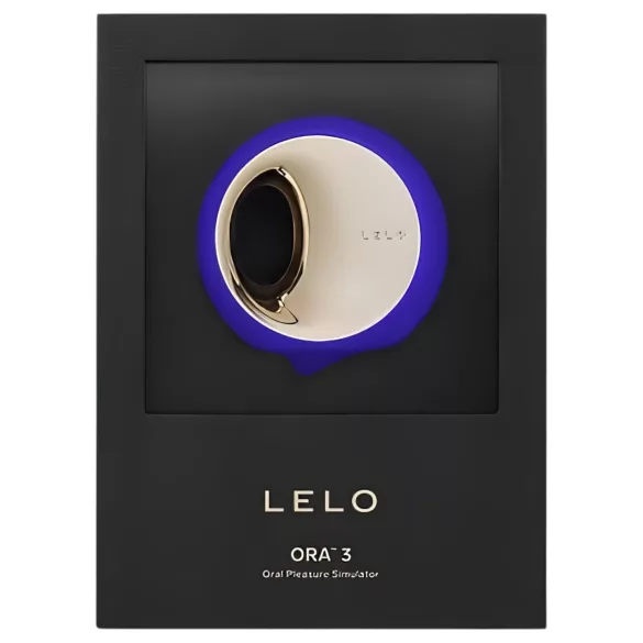 LELO Ora 3 - simulador de sexo oral e vibrador de clitóris (azul)