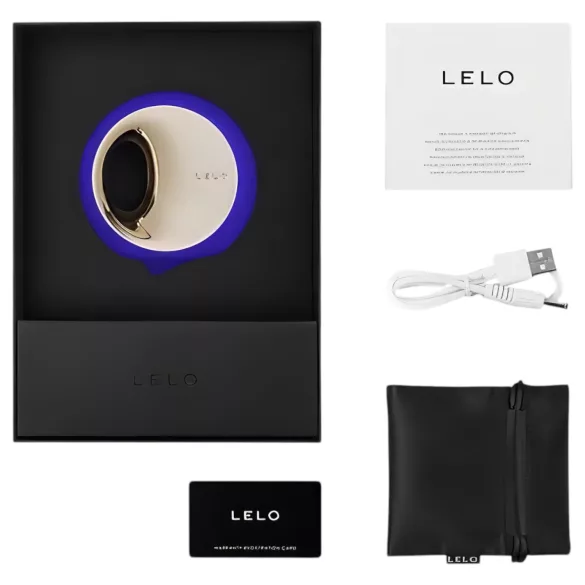LELO Ora 3 - simulador de sexo oral e vibrador de clitóris (azul)