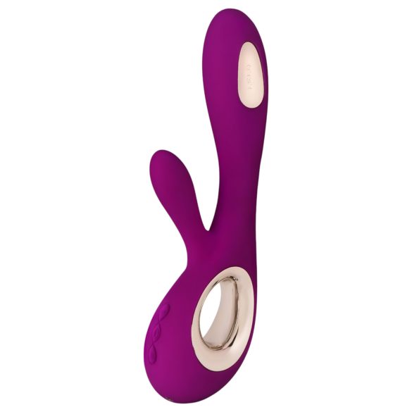 LELO Soraya Wave - Vibrador recarregável com estimulador de clitóris (roxo)