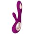LELO Soraya Wave - Vibrador recarregável com estimulador de clitóris (roxo)