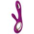 LELO Soraya Wave - Vibrador recarregável com estimulador de clitóris (roxo)