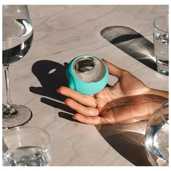 LELO Ora 3 - estimulador oral e vibrador clitóris - silicone turquesa