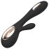 LELO Soraya Wave - Vibrador Preto com Movimento de Onda e Braço Estimulador