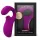 LELO Enigma - vibrador 2 em 1 ponto G clitóris recarregável à prova d'água roxo