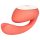 LELO Ida Wave - vibrador inteligente coral com vibração rotativa