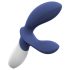 LELO Loki Wave 2 - Vibrador Recarregável e Impermeável para Próstata (Azul)