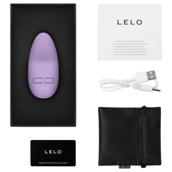 LELO Lily 3 - vibrador clitóris recarregável à prova d’água - roxo