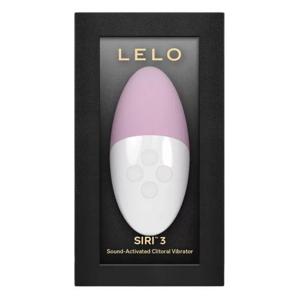 LELO Siri 3 - vibrador clitóris ativado por voz - silicone rosa