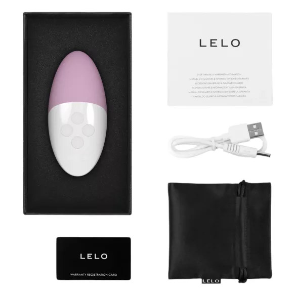 LELO Siri 3 - vibrador clitóris ativado por voz - silicone rosa