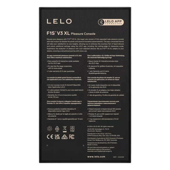 LELO Siri 3 - vibrador clitóris ativado por voz - silicone rosa