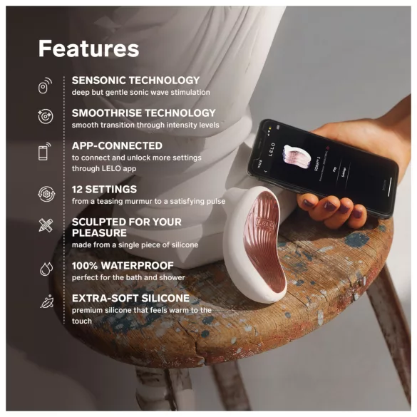LELO Sona 3 - sugador clitoriano ondas sonoras - lavanda
