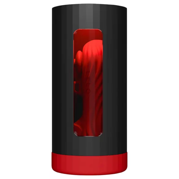 LELO F1s V3 XL - masturbador masculino interativo - silicone vermelho