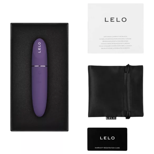 LELO Mia 3 - vibrador em formato de batom - discreto - roxo