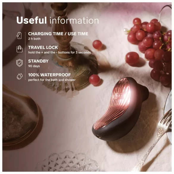 LELO Sona 3 Cruise - vibrador clitóris sucção ondas sonoras - silicone preto