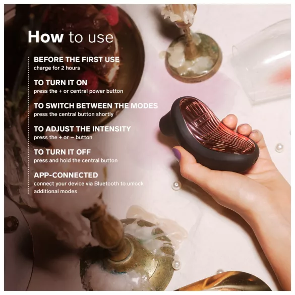 LELO Sona 3 Cruise - vibrador clitóris sucção ondas sonoras - silicone preto
