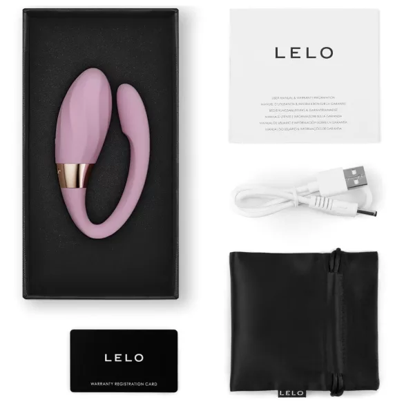 LELO Tiani Twist - vibrador de casal inteligente (rosa)