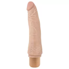 Dr. Skin Vibe Nº 7 - vibrador realista (cor natural)