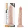 Dr. Skin - dildo realístico com ventosa - 19cm cor natural