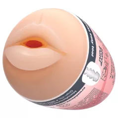 Crushious Ezy Egg Mouth - ovo masturbador (cor de pele)